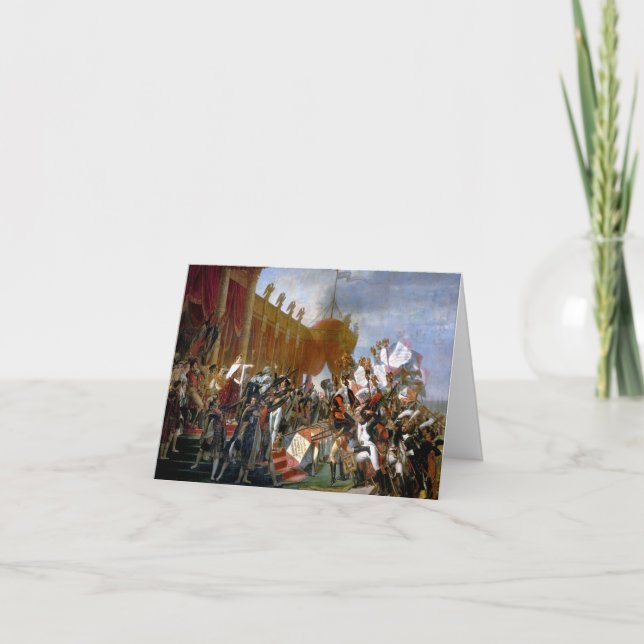 Jacques-Louis David Oath of the army Thank You Card (Front)