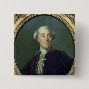 Jacques Necker  c.1781 15 Cm Square Badge