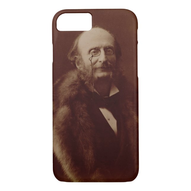 Jacques Offenbach (1819-80), German composer, port Case-Mate iPhone Case (Back)