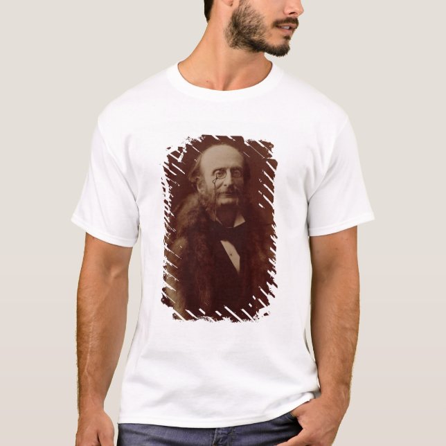Jacques Offenbach (1819-80), German composer, port T-Shirt (Front)