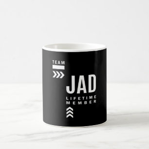 Jad Personalised Name Birthday Gift Coffee Mug