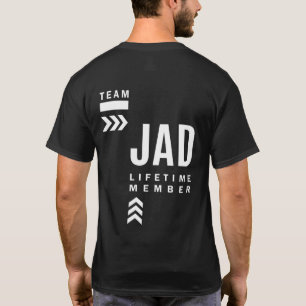 Jad Personalised Name Birthday Gift T-Shirt