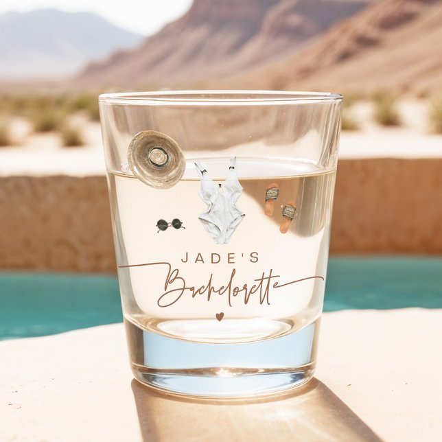 JADE Boho Desert Cactus Scottsdale Before the Veil Shot Glass (Creator Uploaded)