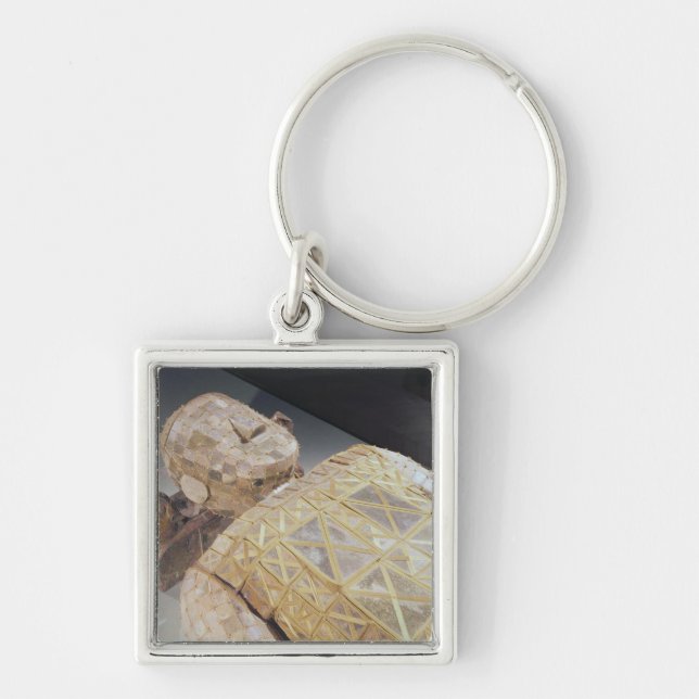 Jade burial suit key ring (Front)