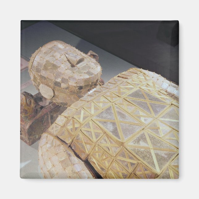 Jade burial suit magnet (Front)