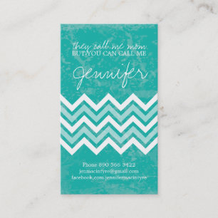 Jade Chevron Mummy Cards