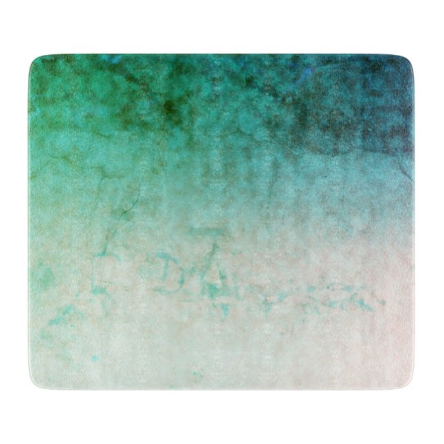Jade Cloud Textures Cutting Board (Front)