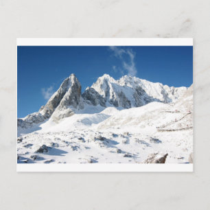 Jade Dragon Snowy Mountain Postcard