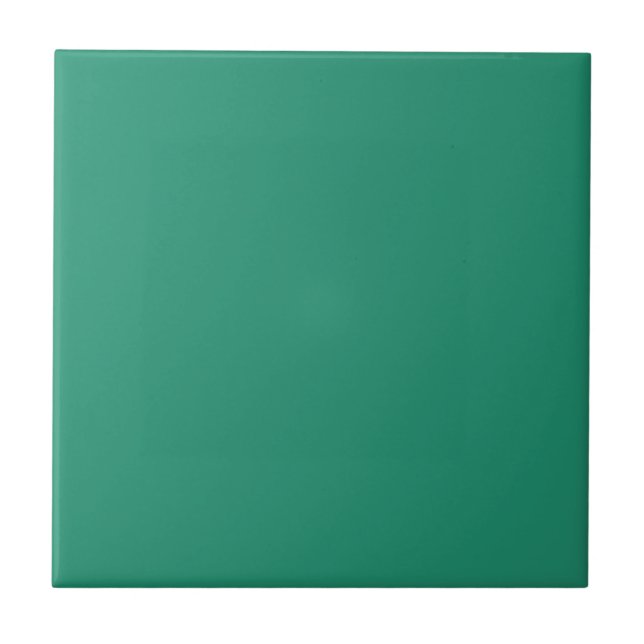 Jade Green Solid Color Tile (Front)