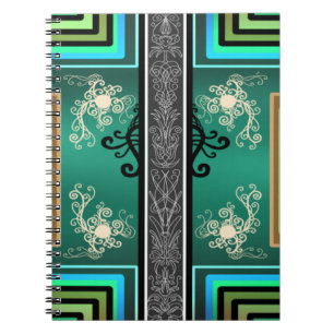 Jade Surf Spiral Notebook
