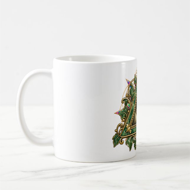 Jade Vine Eye Coffee Mug (Left)