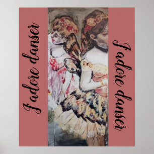 J'adore danser poster