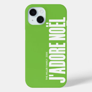 J'adore Noël! iPhone 15 Case
