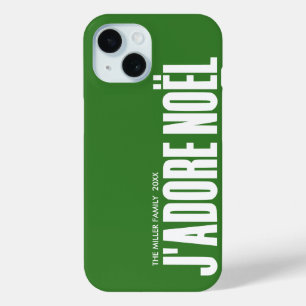 J'adore Noël! iPhone 15 Case