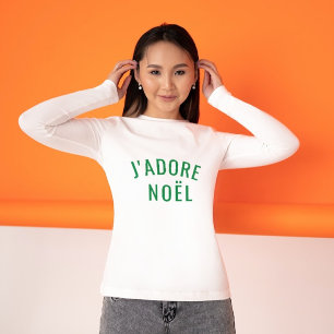 J'ADORE NOËL Love Christmas / Xmas  T-Shirt