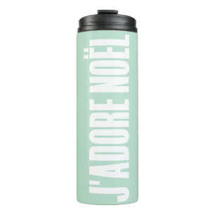 J'adore Noël! Thermal Tumbler