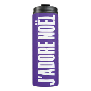 J'adore Noël! Thermal Tumbler