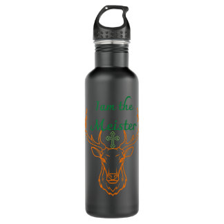 Jaegermeister Meister Deer Family Dad Mum Naughty  710 Ml Water Bottle