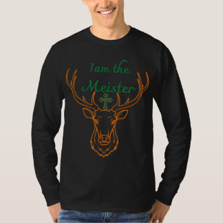 Jaegermeister Meister Deer Family Dad Mum Naughty  T-Shirt