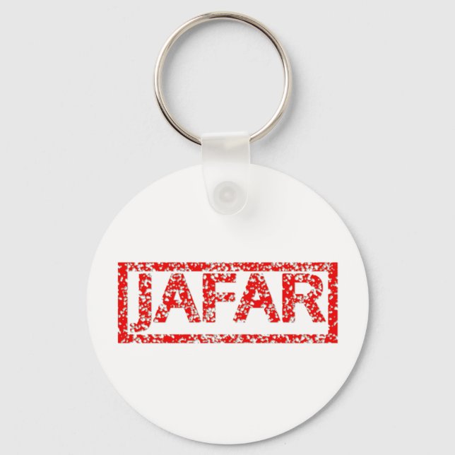 Jafar Stamp Key Ring (Front)