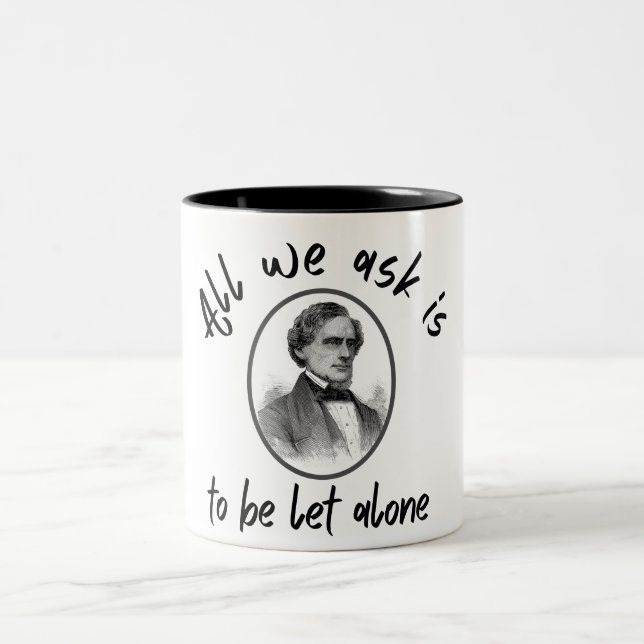 Jafferson davis quotes mug (Center)