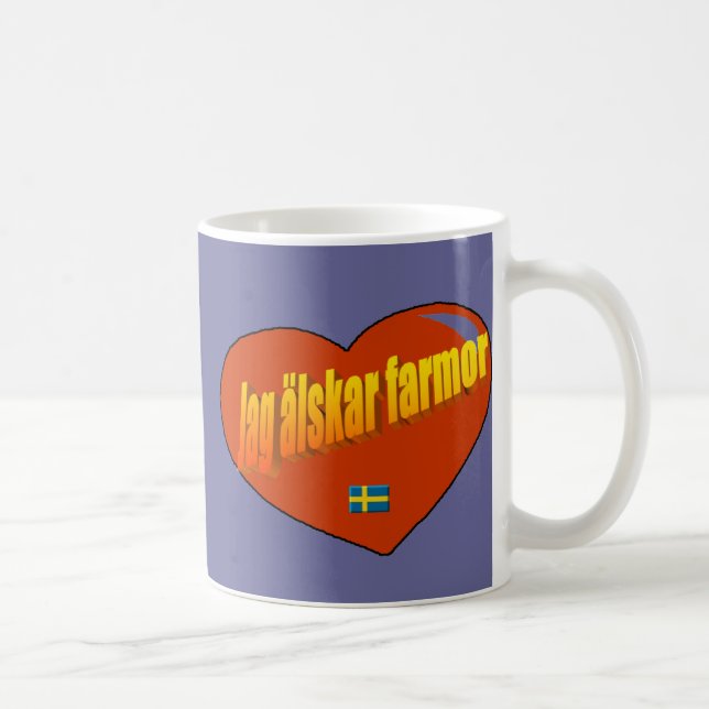 Jag Alskar Farmor Coffee Mug (Right)