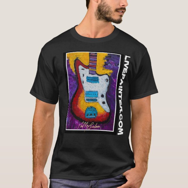 jag guitar T-SHIRT (Front)