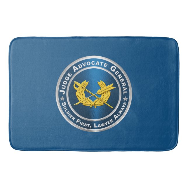 JAG Judge Advocate General  Bath Mat (Front)