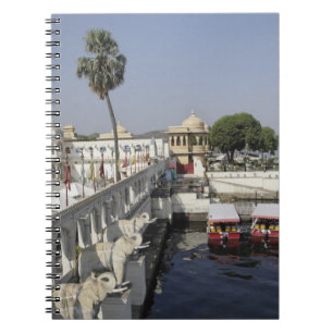 Jag Mindar Palace, Lake Pichola, Udaipur, India. Spiral Notebook