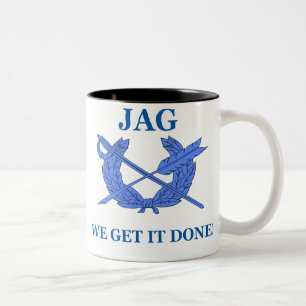 Jag We Get It Done Two-Tone Coffee Mug