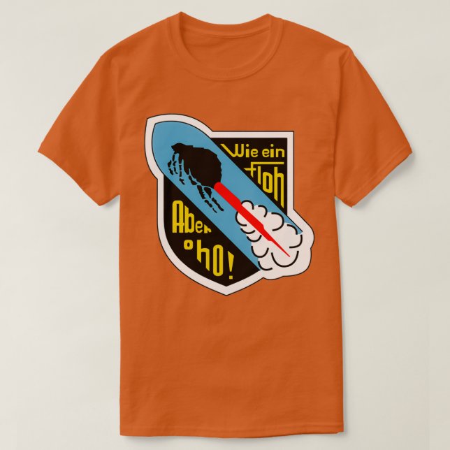 Jagdgeschwader 400 Messerschmitt Me 163 Komet Clea T-Shirt (Design Front)
