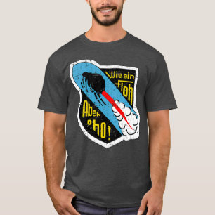 Jagdgeschwader 400 Messerschmitt Me 163 Komet Grun T-Shirt