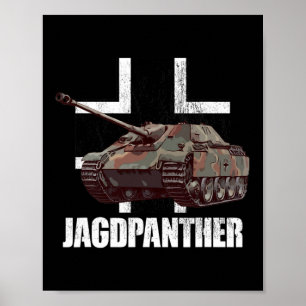Jagdpanther Hunting Panther German Tank Destroyer Poster