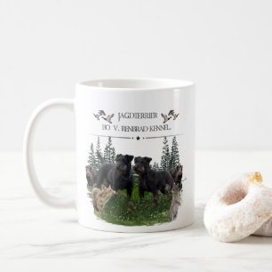 Jagdterrier Bo v. Renbrad Kennel. HP Laptop Skin Coffee Mug