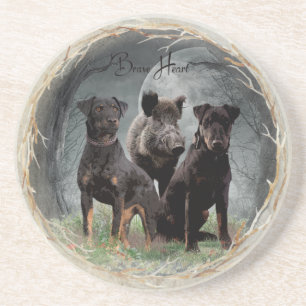 Jagdterrier ,Brave Heart Coaster