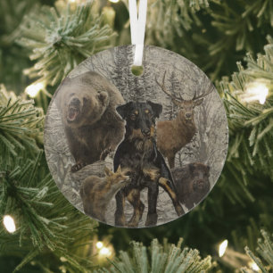Jagdterrier, Dear Beast v. Renbrad Paperweight Pho Glass Tree Decoration