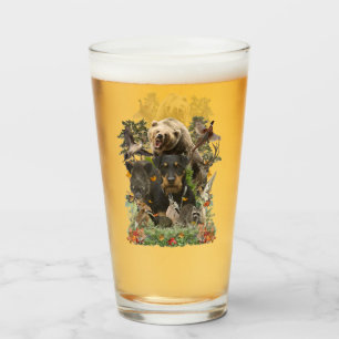 Jagdterrier, German Hunting Terrier Glass