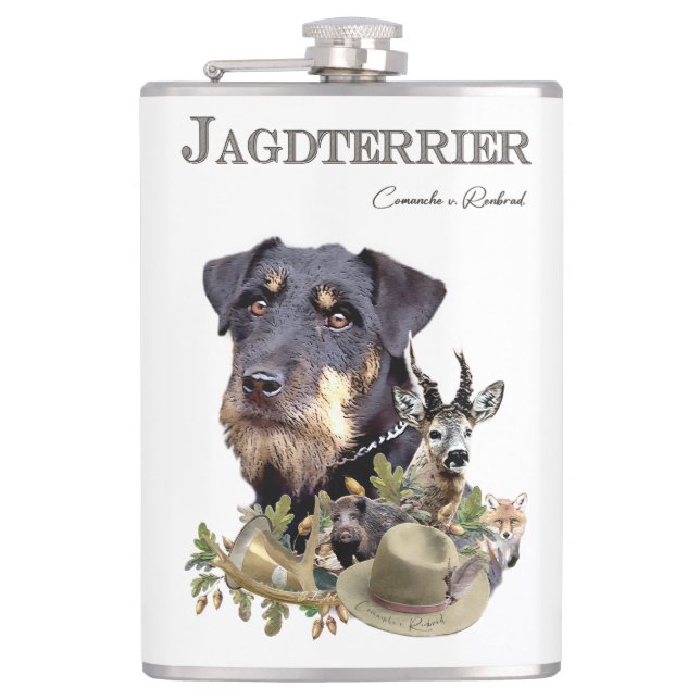 Jagdterrier  hip flask (Front)