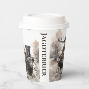 Jagdterrier Paper Cups