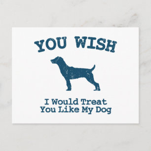 Jagdterrier Postcard