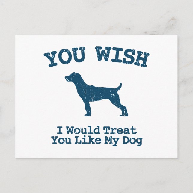 Jagdterrier Postcard (Front)