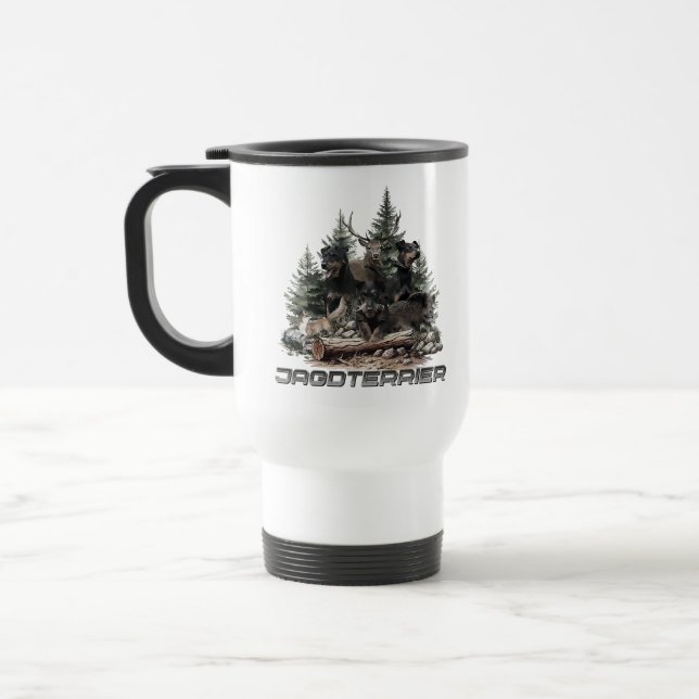Jagdterrier  travel mug (Left)