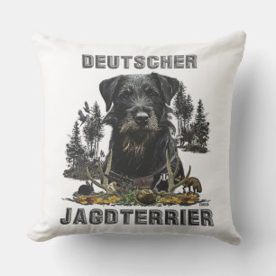 Jagdterrier - versatile hunting dog cushion
