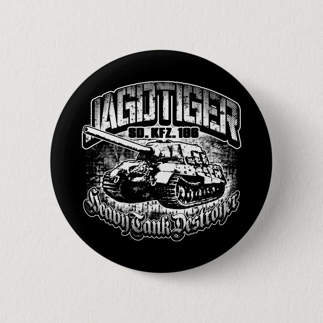 JAGDTIGER Round Button Button (Front)