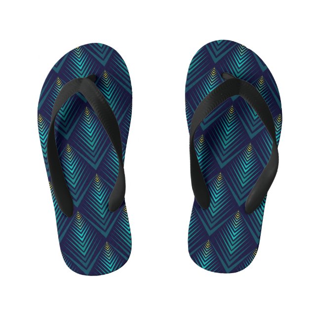 Jagged Edge: Dynamic Pattern Play Kid's Jandals (Footbed)