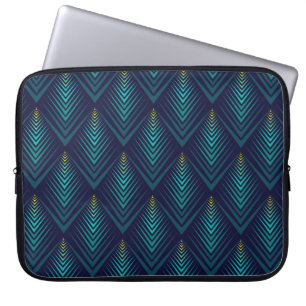 Jagged Edge: Dynamic Pattern Play Laptop Sleeve