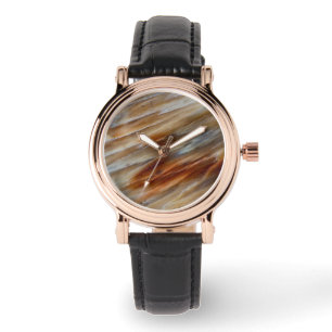 Jagged Petrified Wood Watch