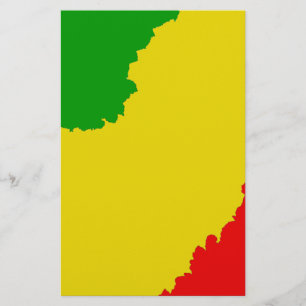 Jagged Rasta Stripes