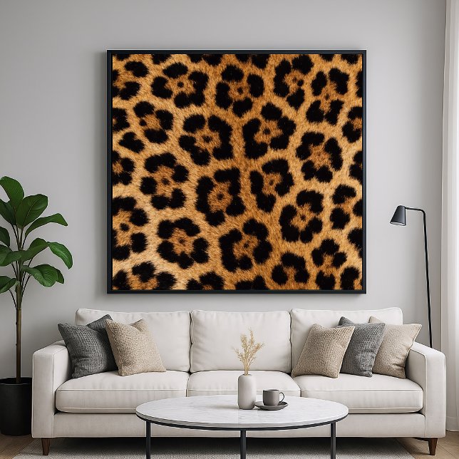 Jaguar Animal Fur Pattern Poster (Creator Uploaded)