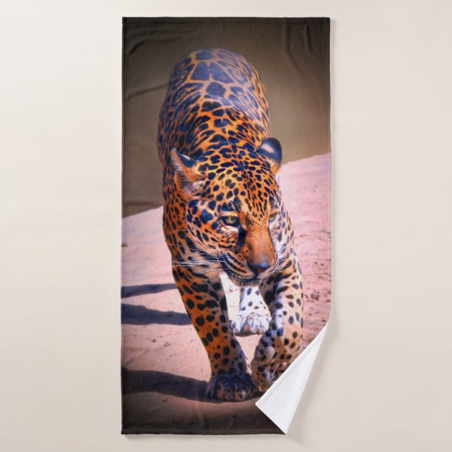 Jaguar Bath Towel (Bath Towel)